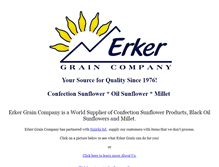 Tablet Screenshot of erkergrain.com